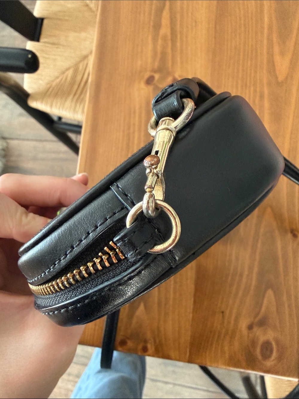 Coach Black Signature Small Crossbody Bag - Picture 8 of 8